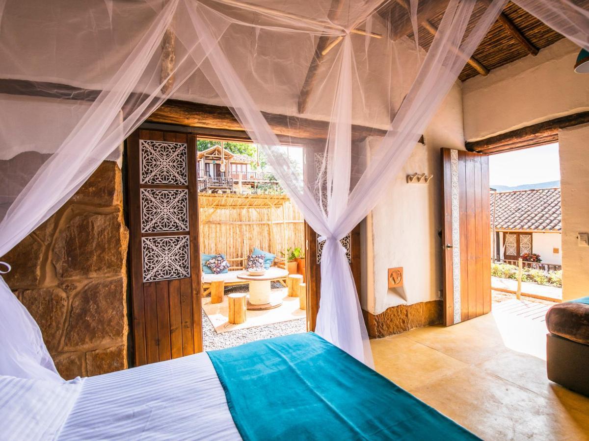 Hotel Boutique Venturi Barichara Exterior foto