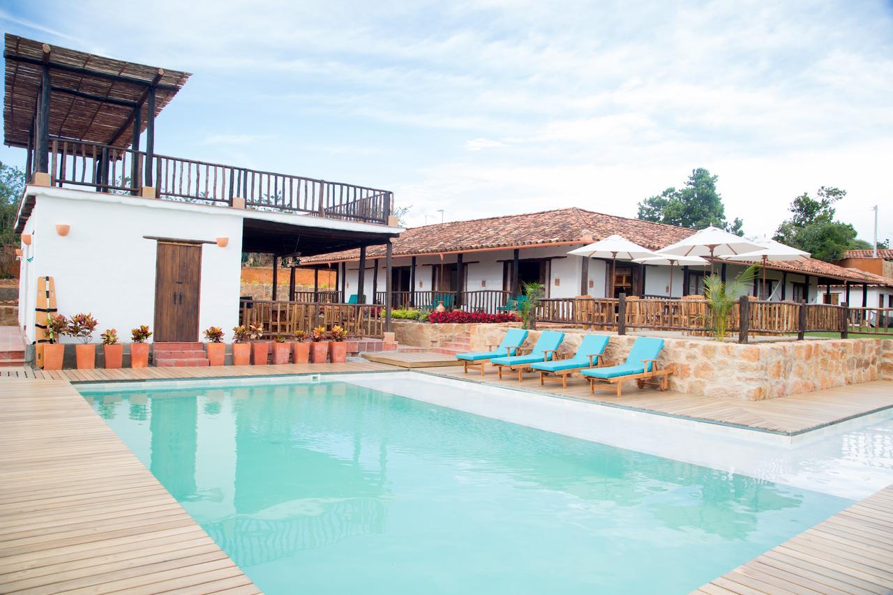 Hotel Boutique Venturi Barichara Exterior foto